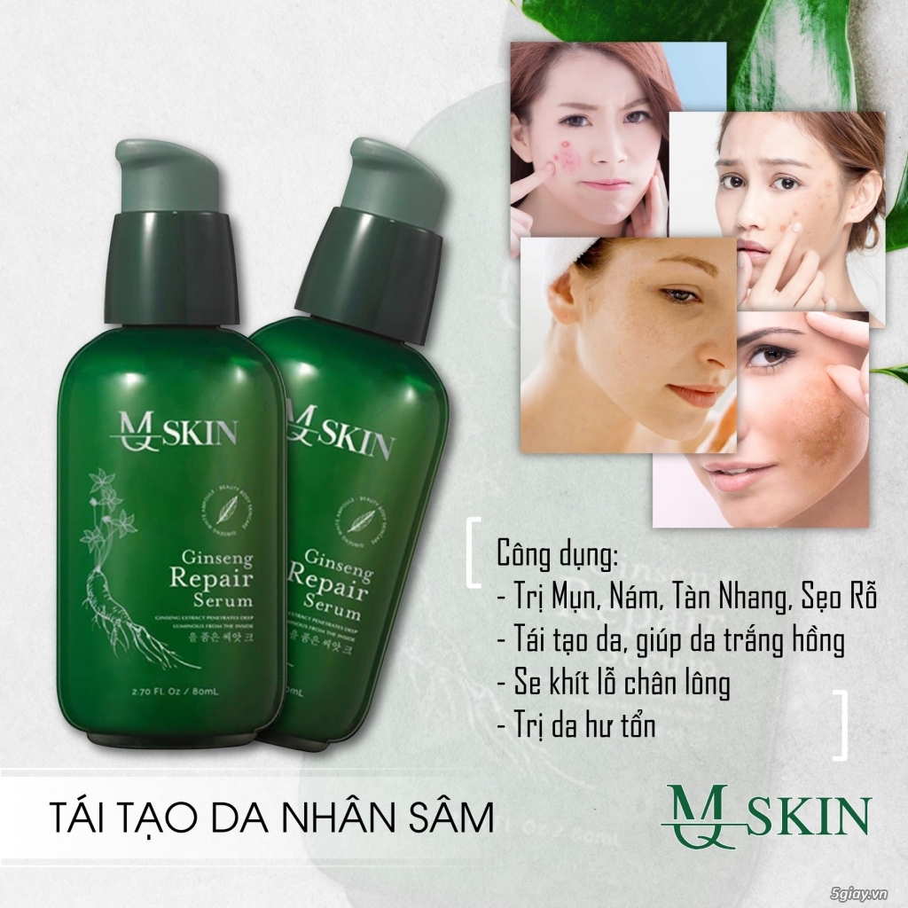 Serum Nhân Sâm Thay Da MQ Skin