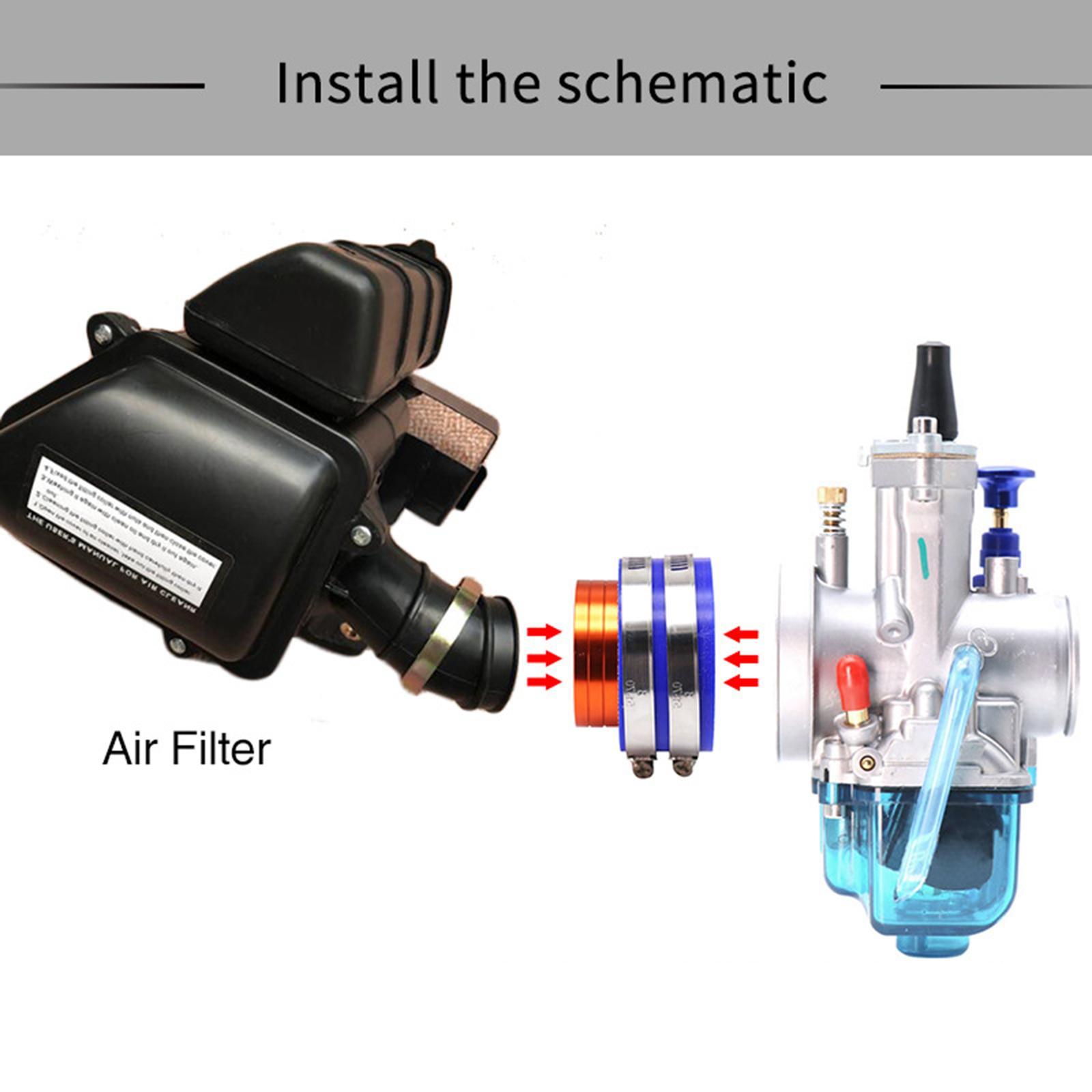 Universal Intake Manifold Boot Durable Direct Replaces High Performance Motorcycle