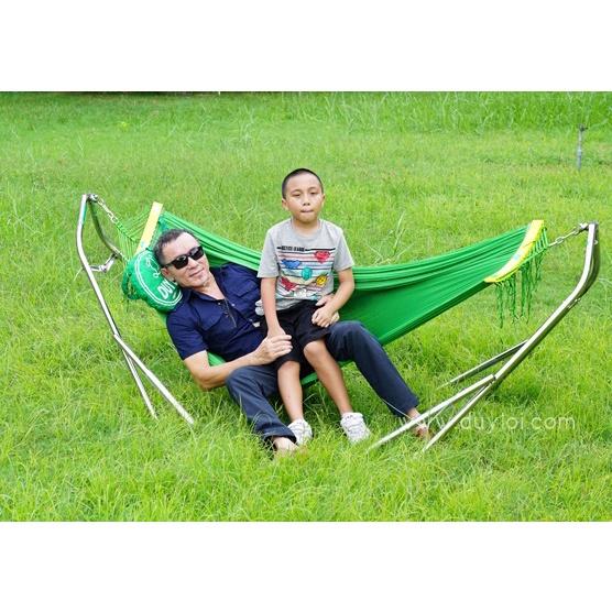 Bộ võng xếp thép Duy Lợi – Cỡ lớn