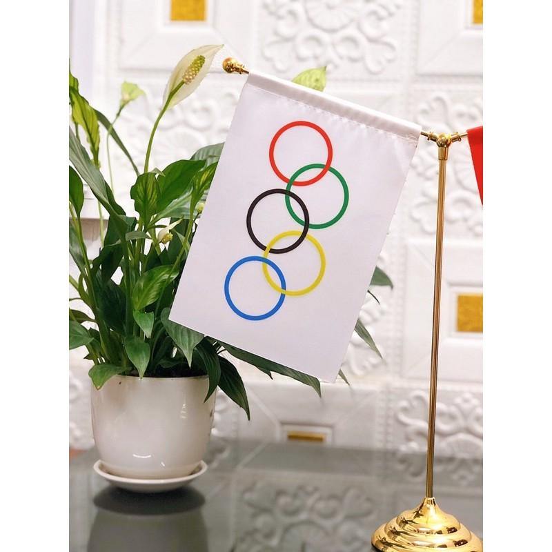 Cờ để bàn in logo thương hiệu