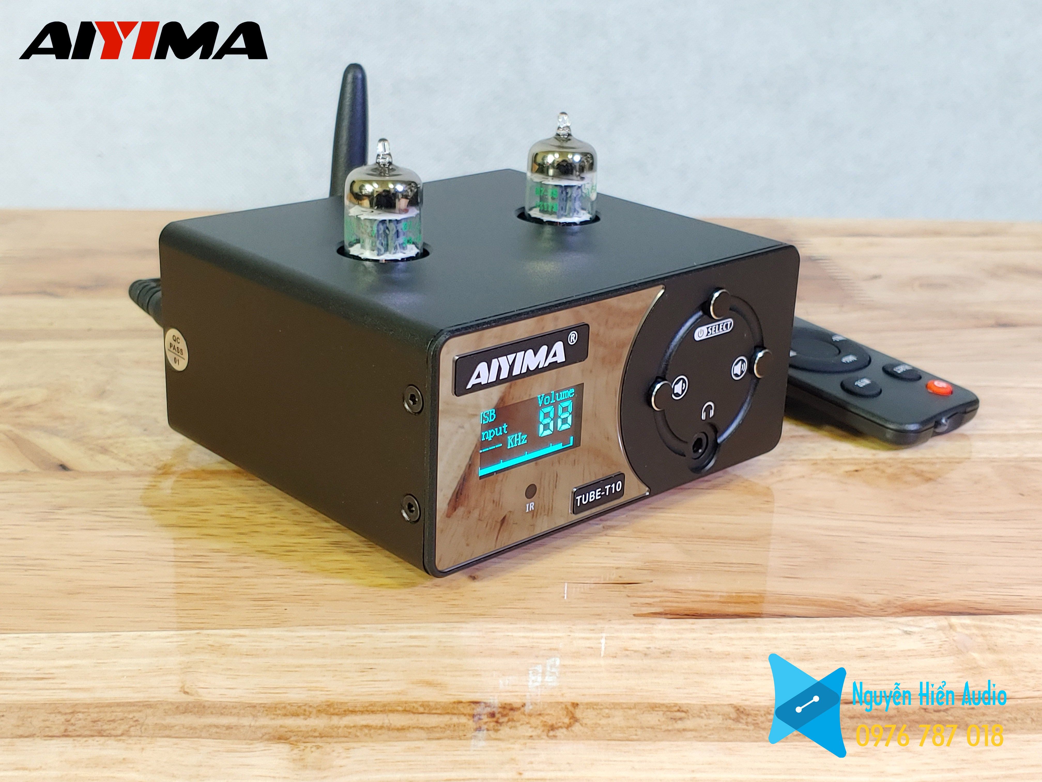 Bộ giải mã DAC kết hợp pre đèn AIYIMA Tube T10 (24bit/192khz) hàng chính hãng AIYIMA