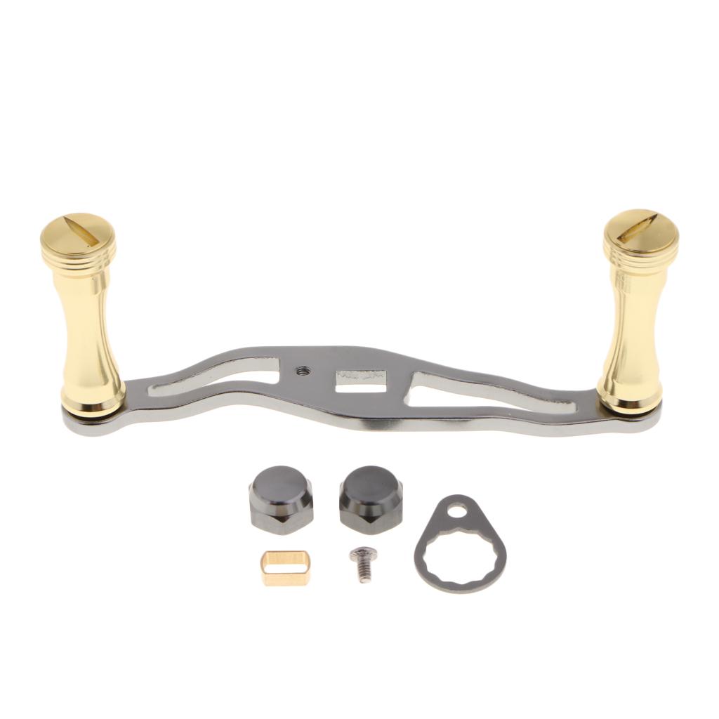 Fishing Reel Handle Replacement Parts for D/S/A Baitcasting Reels Red