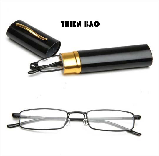 Kính lão thị, viễn thị đọc chữ KÍNH HÌNH BÚT KV77 đọc sách đọc chữ siêu rõ Mini Nhật Bản cao cấp Nam Nữ loại I chuẩn độ