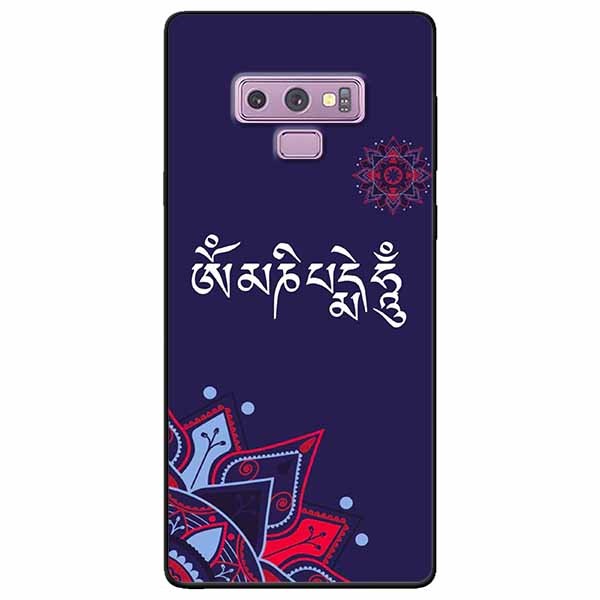 Ốp lưng dành cho Samsung Note 9 mẫu Om Mani Tiếng Phạn