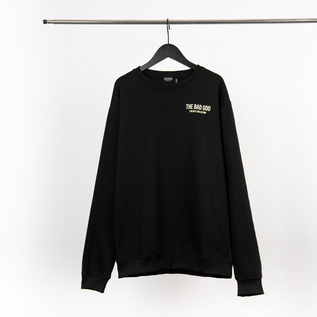 Áo sweater nỉ dài tay The Bad God Signature