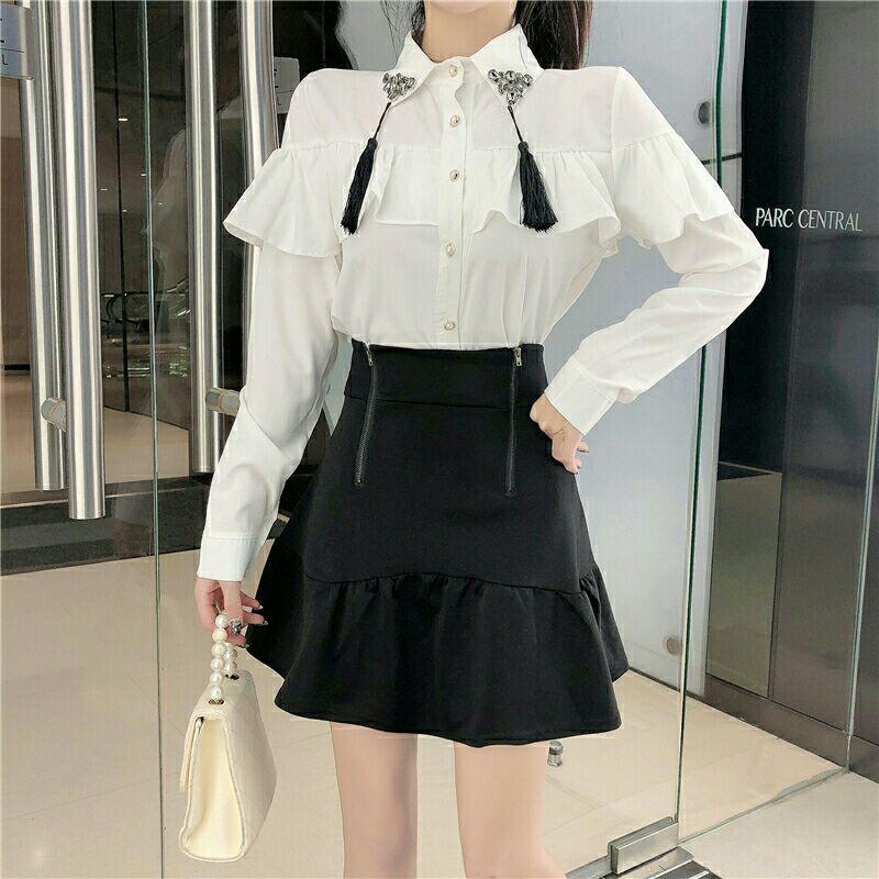 ÁO SƠ MI NỮ KIỂU PHONG CÁCH HÀN QUỐC