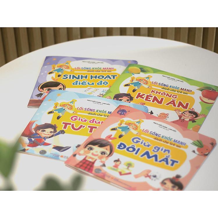 Sách Lối sống khỏe mạnh dành cho trẻ em