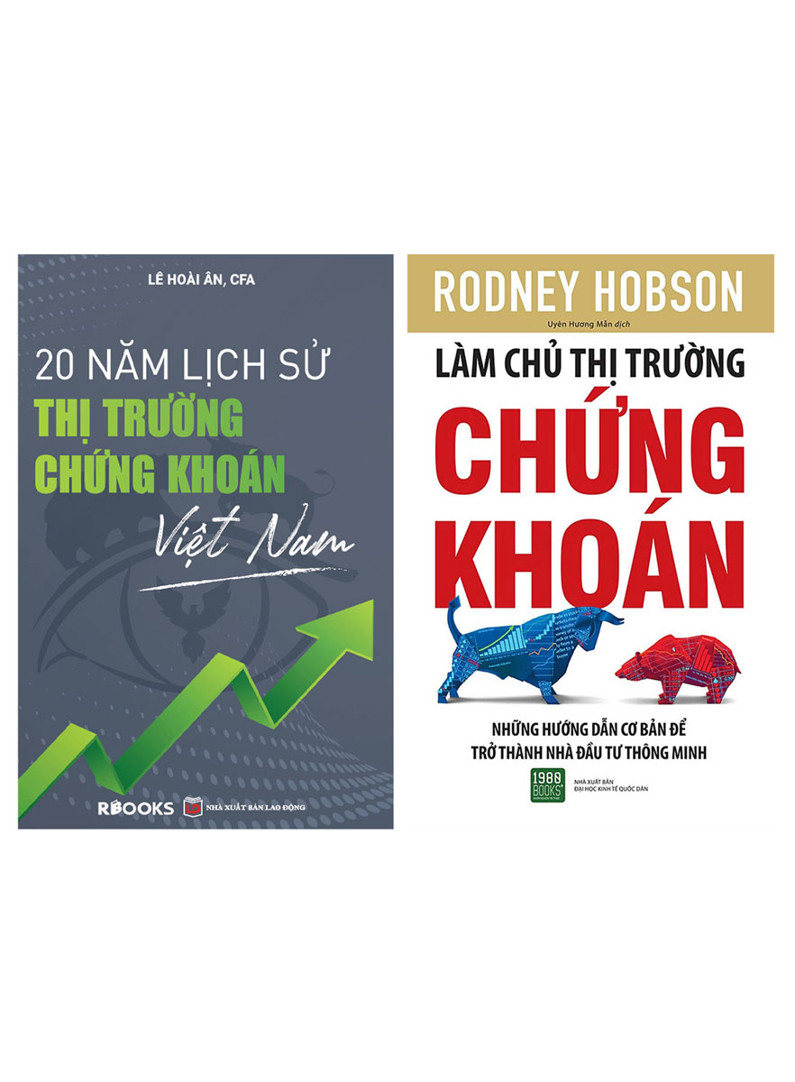 Combo Làm Chủ Thị Trường Chứng Khoán + 20 Năm Lịch Sử Thị Trường Chứng Khoán Việt Nam (Bộ 2 Cuốn)