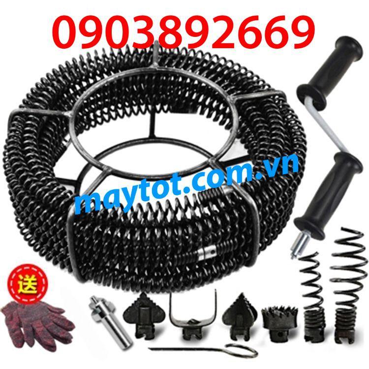 Dây thông tắc cống phi 16 dùng cho tay quay - dài 12m