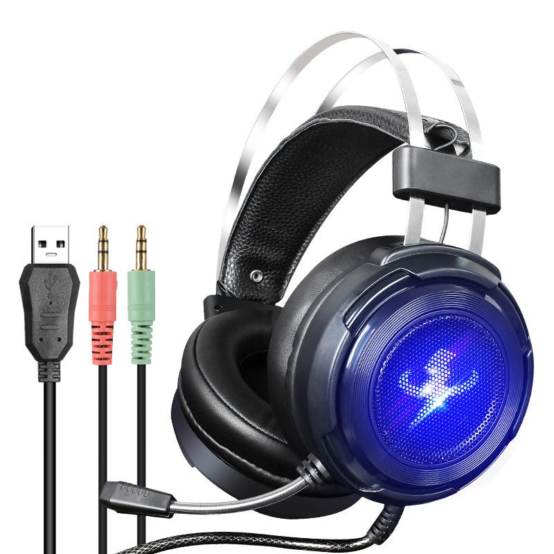 Tai Nghe Chơi Game Máy Tính Tai Nghe Tai Nghe Stereo Vòm Loa Siêu Trầm Chơi Game Có Dây Tai Nghe Có Micro