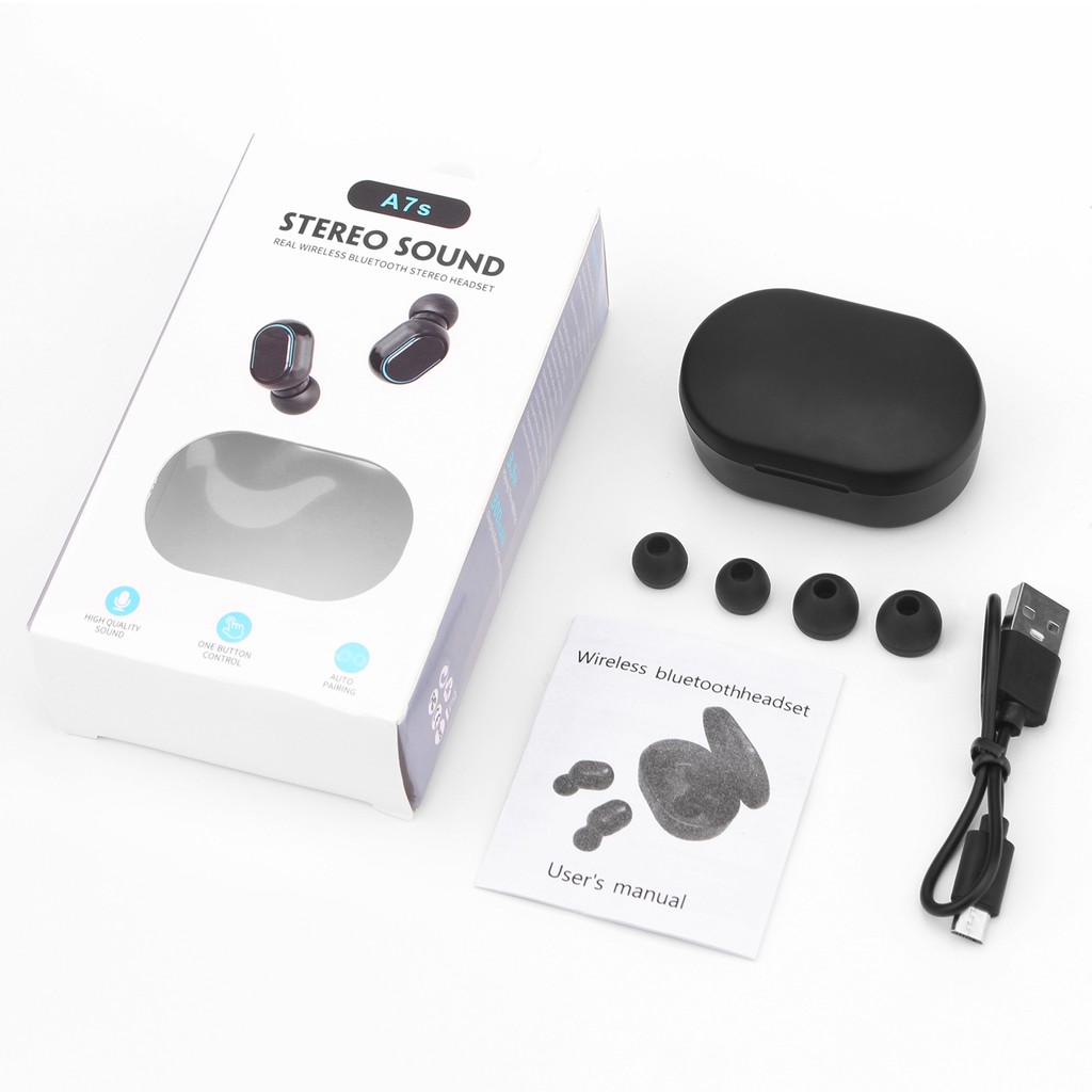 Tai nghe không dây Magic bluetooth 5.0 Siêu Bass, Chống Ồn, Kháng Nước tích hợp micro cao cấp chất lượng cao Thích Hợp trò chuyện qua Zoom, MSN, SKYPE - Hàng nhập khẩu