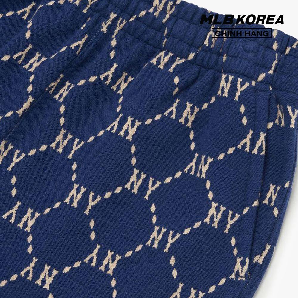 MLB - Quần shorts lưng thun Dia Monogram Allover 3ASPM0124