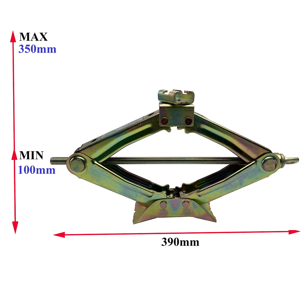 Kích chữ A kích xếp 1 tấn 2 tấn con đội ô tô xe máy