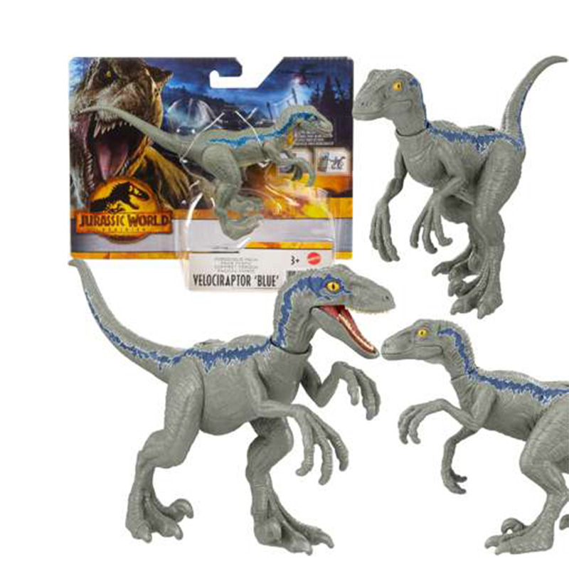 Đồ Chơi JURASIC WORLD MATTEL Khủng Long Velociraptor Blue GWD01/HDX18