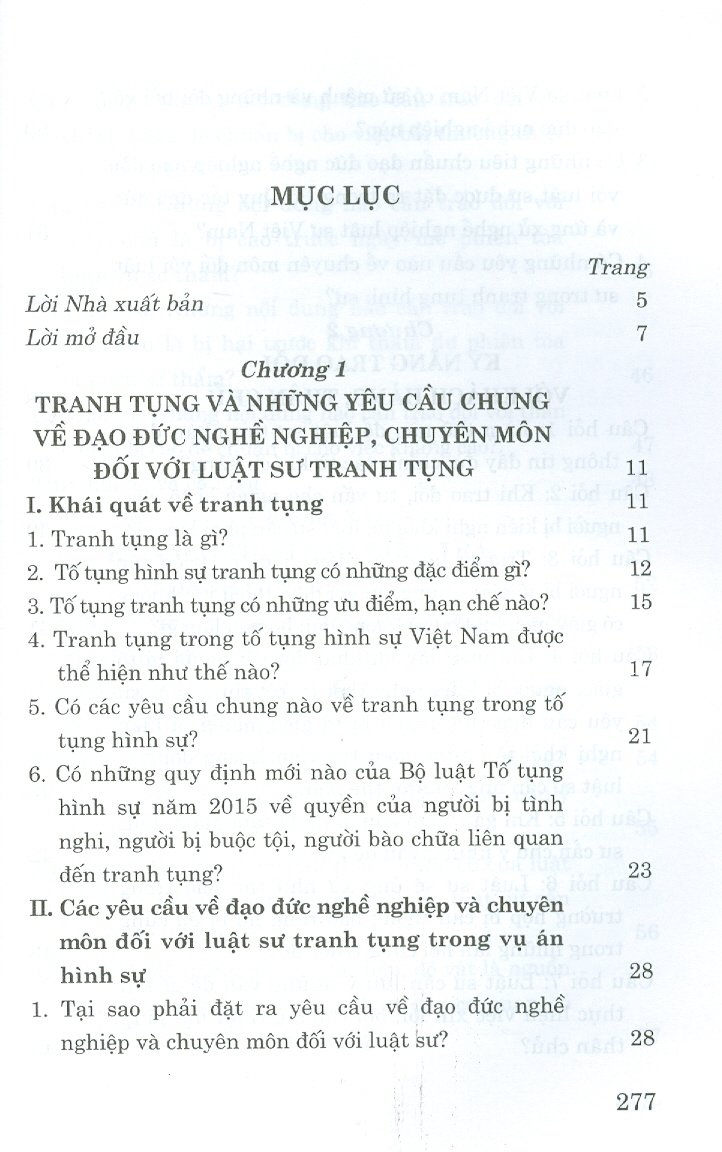 Cẩm Nang Hướng Dẫn Thực Hành Đại Diện Tranh Tụng Trong Vụ Án Hình Sự (Dành cho sinh viên, học viên) (Tái bản lần thứ hai có sửa chữa, bổ sung)