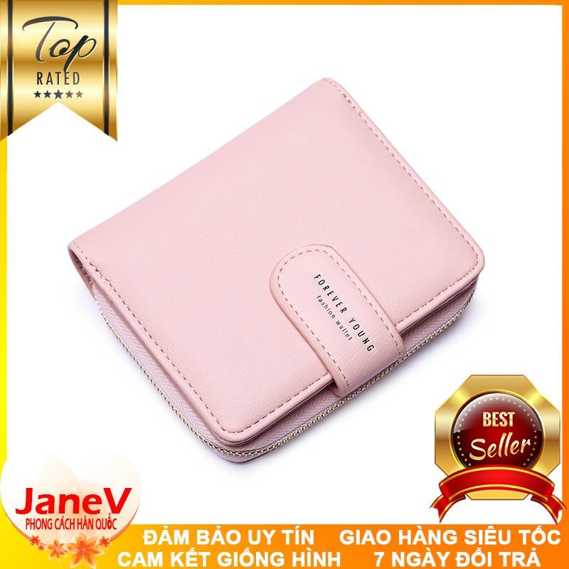 Ví Nữ Mini Ngắn Cầm Tay Cực Xinh Cao Cấp Phong Cách Hàn Quốc TVNN141