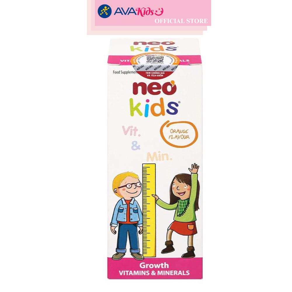 Siro Neo Kids Growth tăng cường sức khỏe 150 ml (từ 6 tháng)