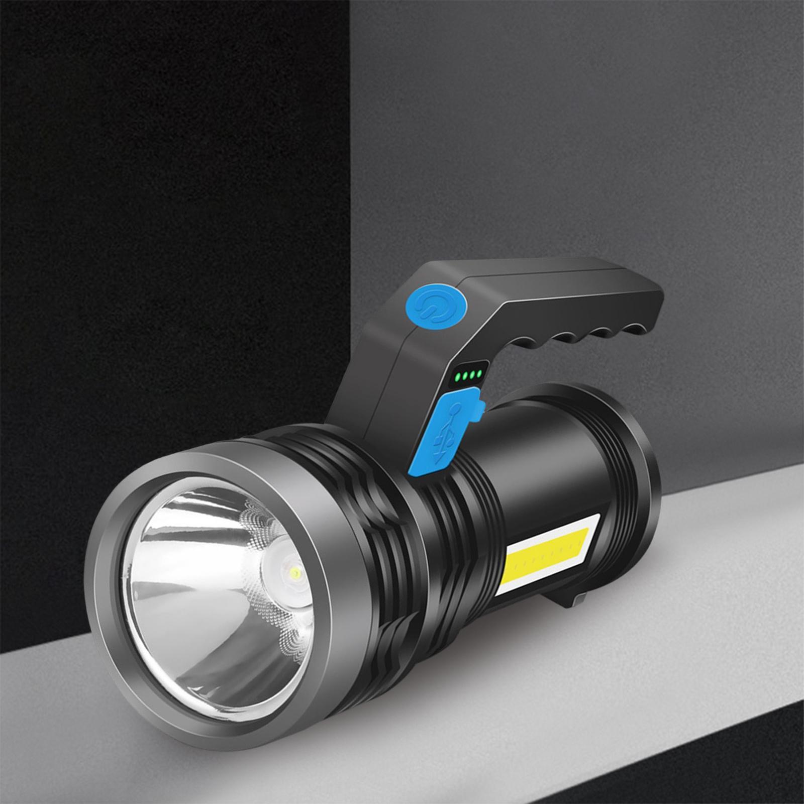Super Bright Searchlight Handheld Portable USB Rechargeable