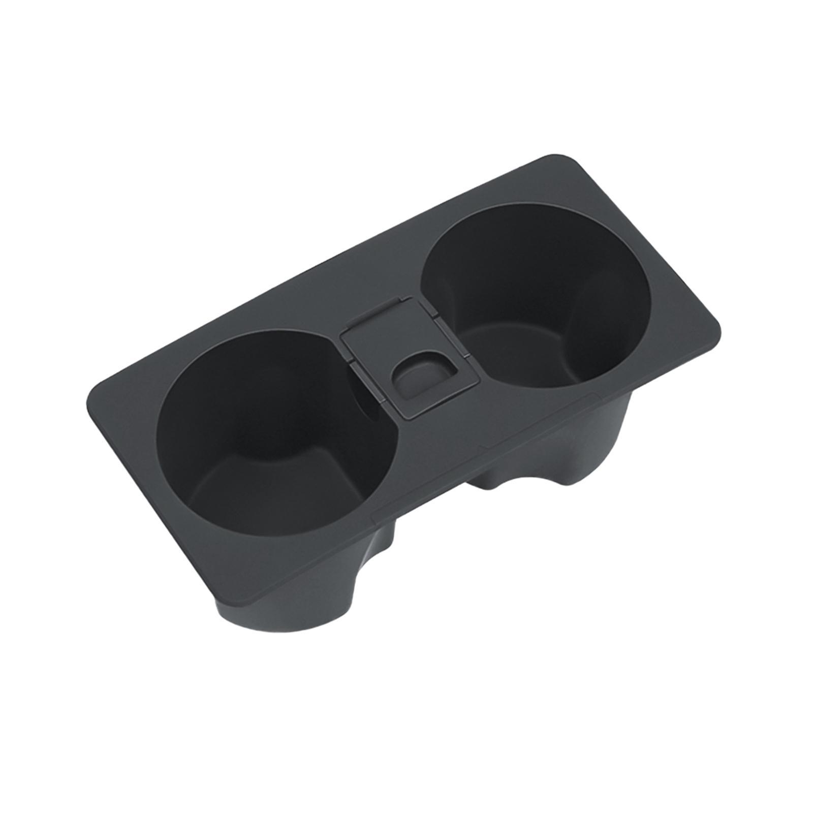 Console Cup Holder Insert Organizer Drinks Bottle Storage Mount Central Control Easy to Install for Y