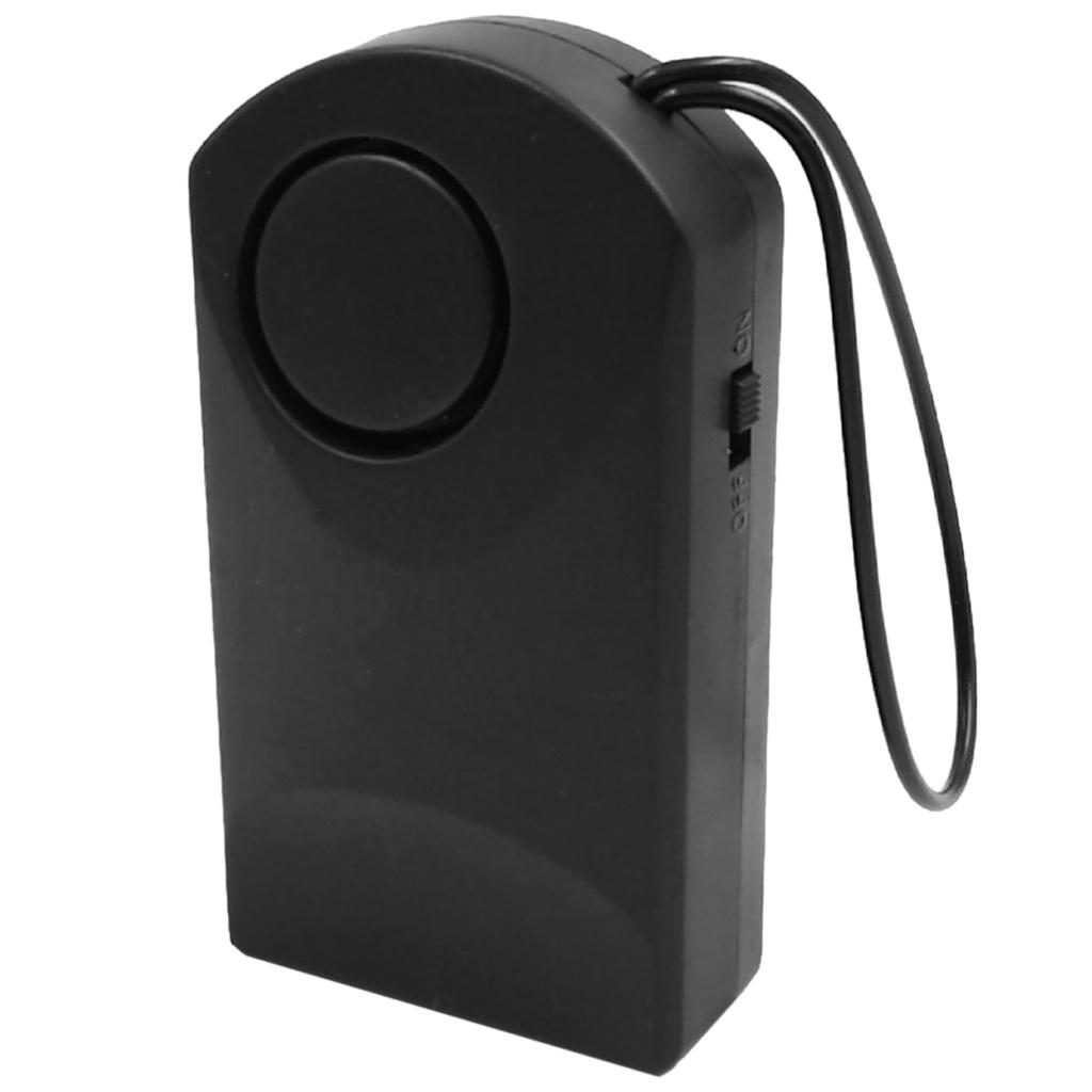 Wireless Door Alarm Door Handle Knob Hanging Alarm Motion Detector Black