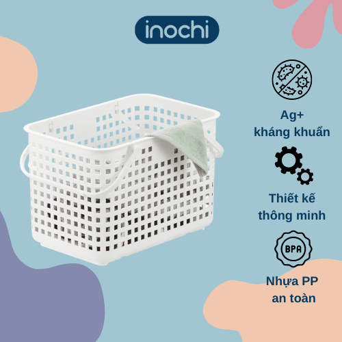 Giỏ xách quai giữa không nắp Nachi Inochi tiện lợi, cao cấp