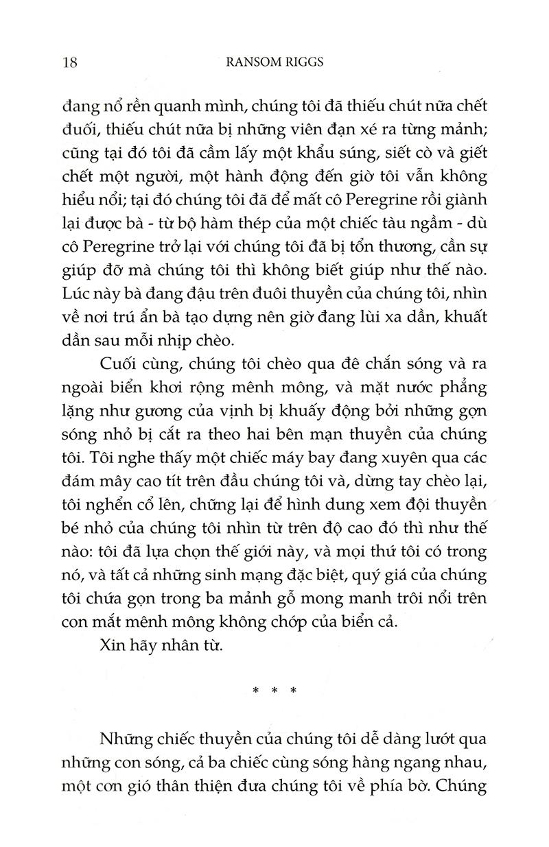Thành Phố Hồn Rỗng - Trại trẻ đặc biệt của cô Peregrine Phần II