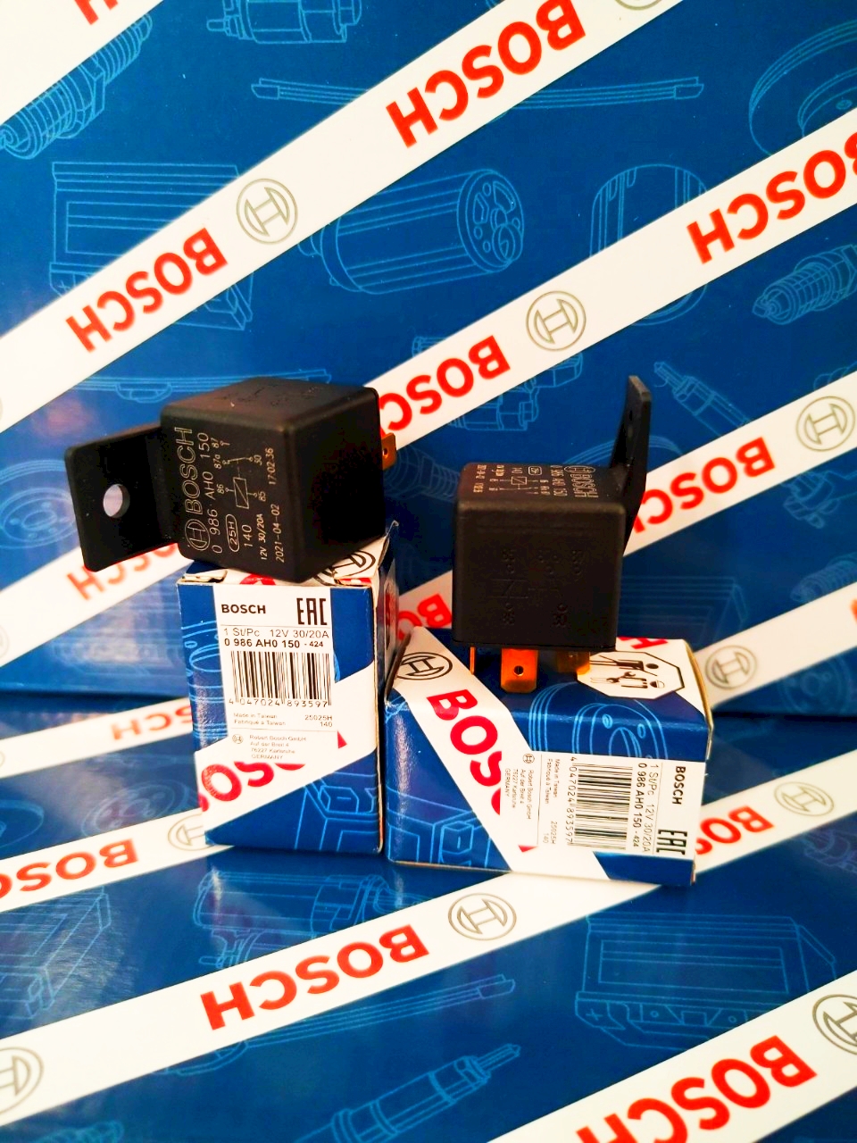 Relay Bosch 5 Chân 12V 30/20A