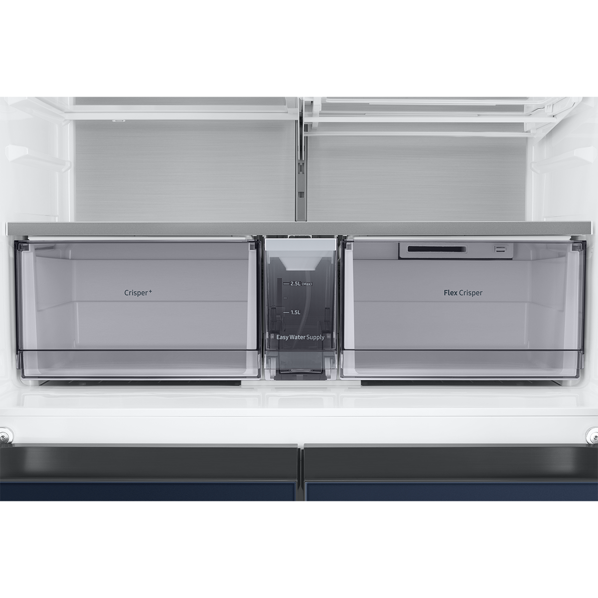 Tủ lạnh BESPOKE Multidoor Samsung Inverter 599L RF60A91R177/SV