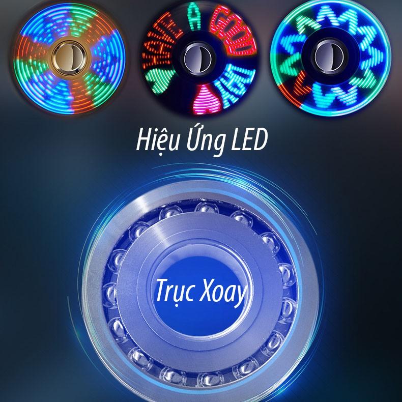 Hộp quẹt điện tử sạc pin tạo hiệu ứng led 3D độc đáo