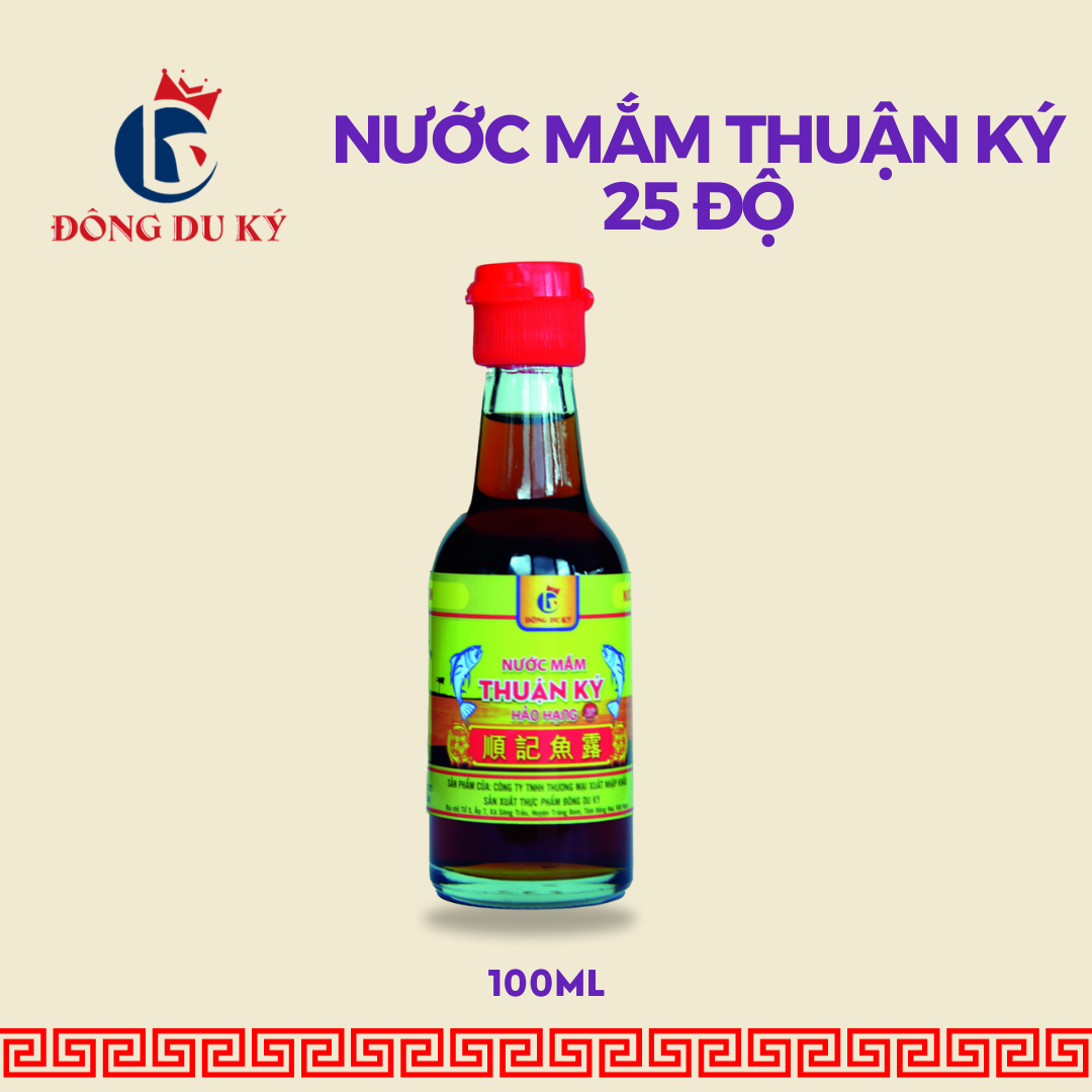 Nước mắm thuận ký 25 độ