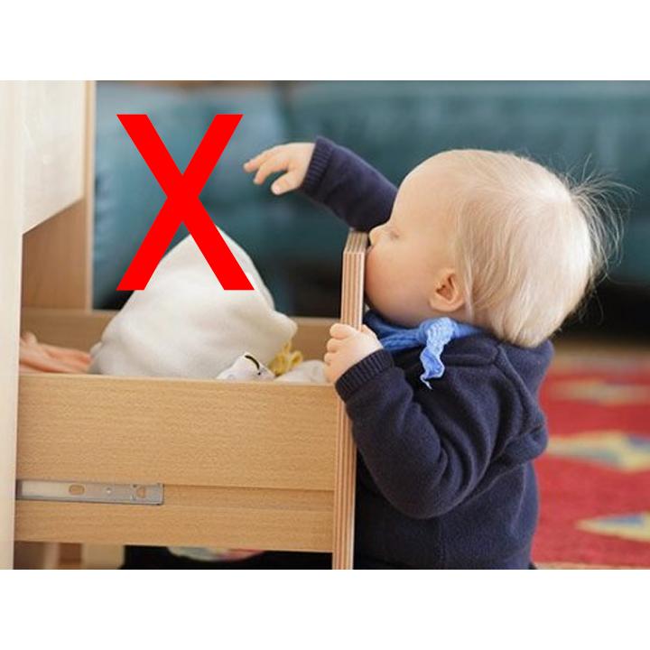 COMBO 4 DÂY KHÓA CHẶN CỬA TỦ, TỦ LẠNH, NGĂN KÉO AN TOÀN CHO BÉ - Màu ngẫu nhiên