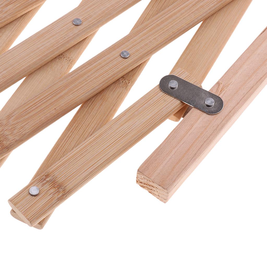 2 Cái Có Thể Gập Lại Bằng Gỗ Thú Cưng Cổng Không Có Cửa, Tự Do Cao Cho Thú Cưng Chó Cổng trong Nhà Nhà & Sử Dụng