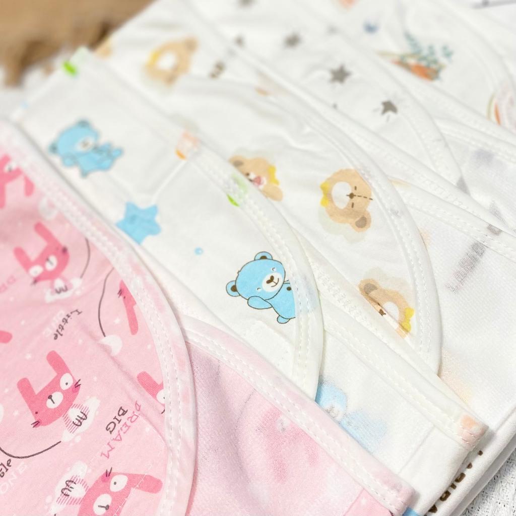 Khăn Quấn Tay Chống Giật Mình Cotton Cho Bé Sơ Sinh loại mỏng, dùng làm chũn quấn cho bé, thoáng mát mềm mại