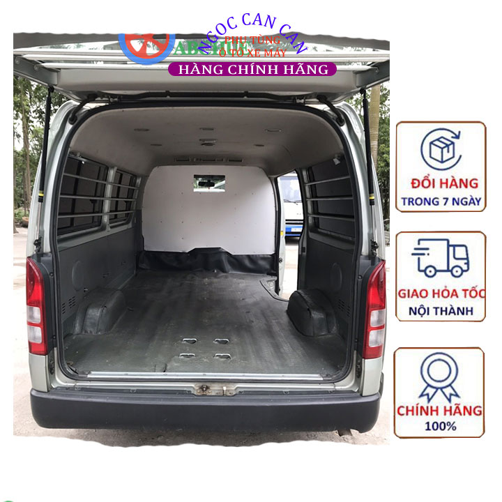 Ty chống cốp, capo xe Toyota Hiace Tải van 3 chỗ,Đời 2008,máy dầu chịu tải 1000N chiều dài 80cm