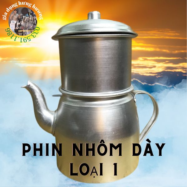 SALE GIÁ SỈ TẠI XƯỞNG Phin cafe pha cà phê nhôm to cỡ lớn đẹp 1lạng Hải Phòng Sài Gòn đẹp giá rẻ