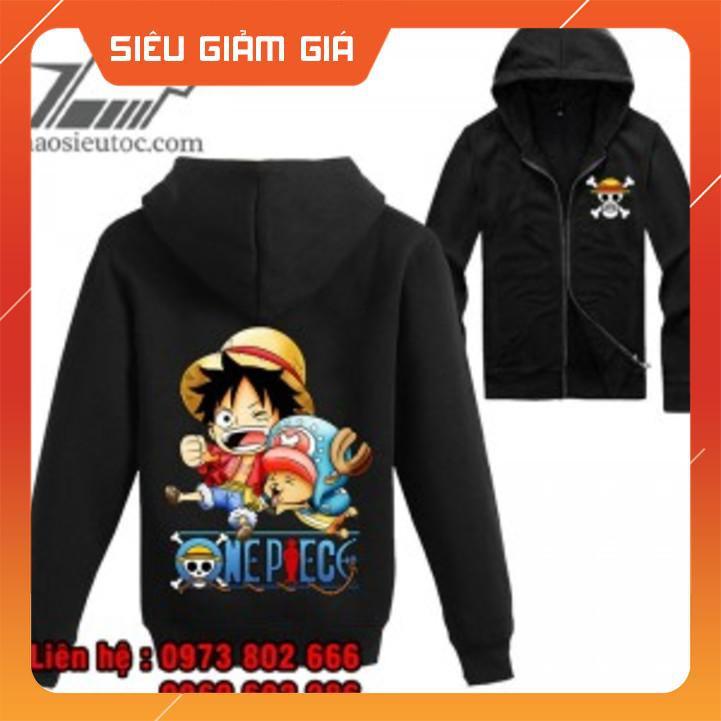 Áo khoác đen One Piece Luffy chopper đẹp nhất  rẻ chất lượng