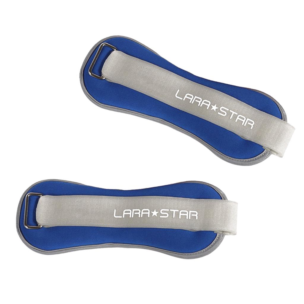 Adjustable Wrist Ankle Weights Pair 1Kg Wrist Arm Leg Running Fitness Exercises