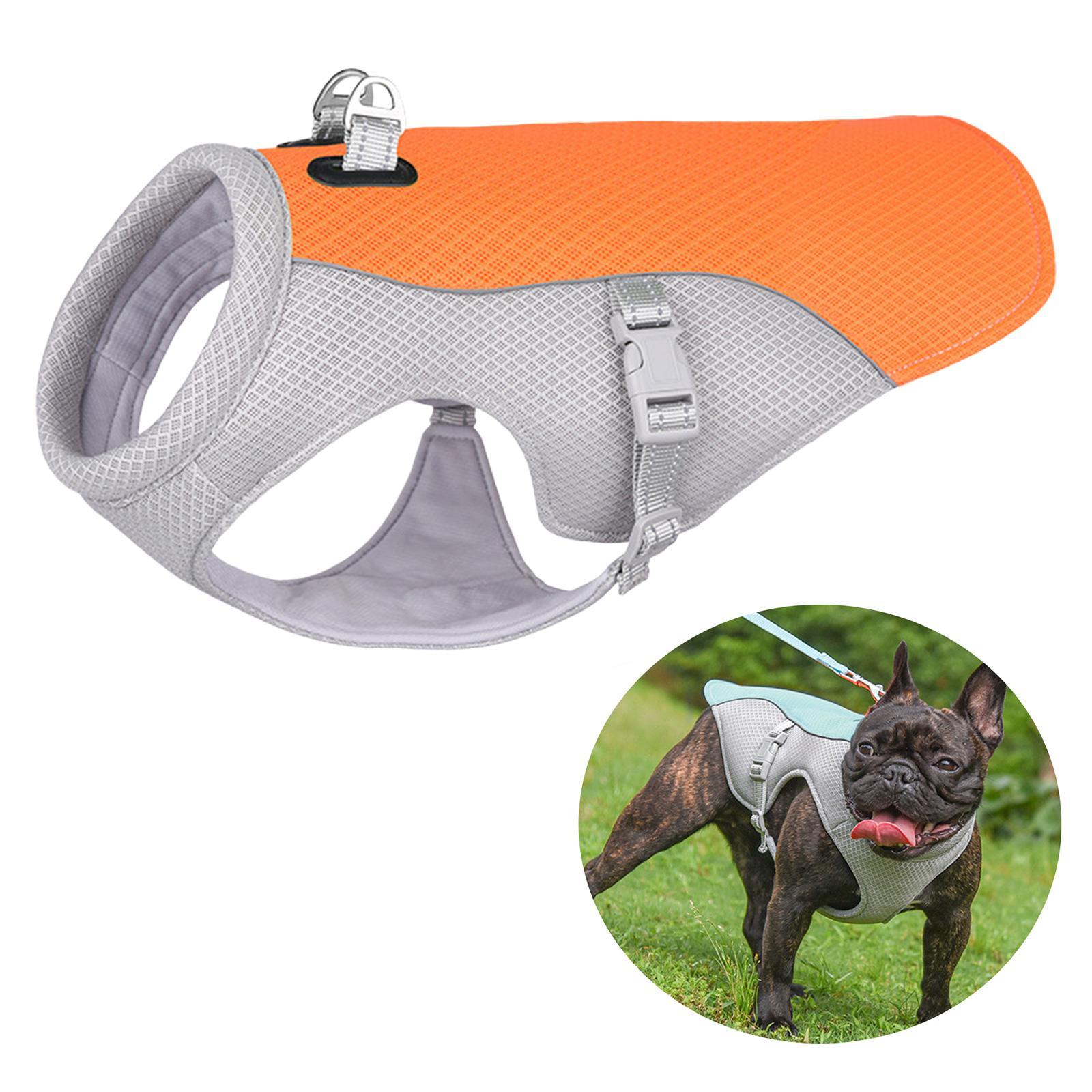 Jacket Pet Dog Cooling Vest Harness for Puppy Small Medium Large Dogs