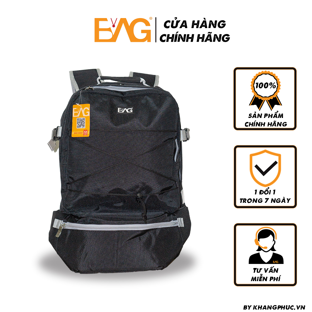 Balo Nam Nữ, Balo Du Lịch 2in1 Chống nước, Chống bám bụi cực tốt - VBAG