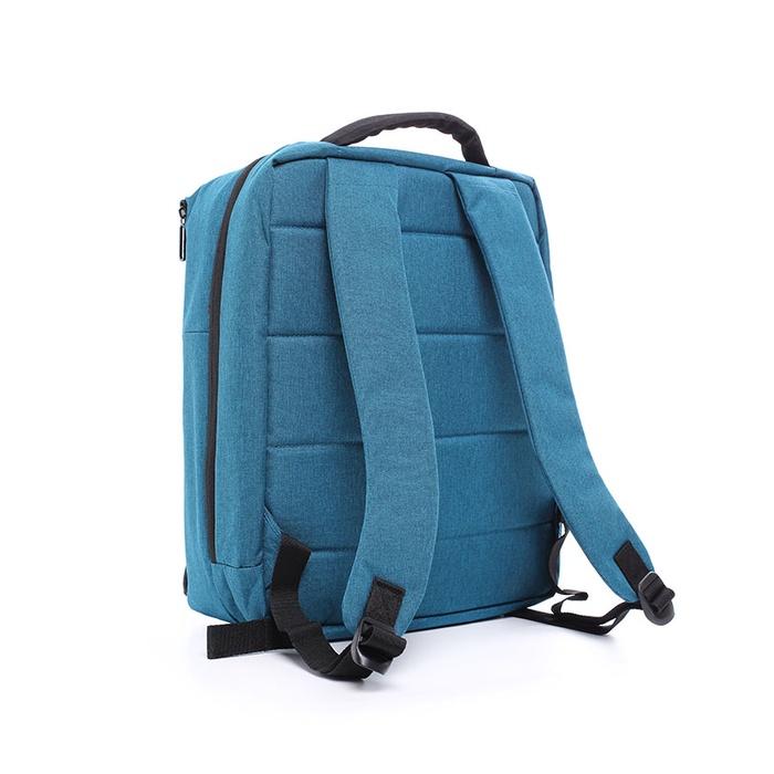 Balo Laptop AGVA Milano 15.6 inch Kích thước 30 x 14 x 40 cm , Màu Xanh teal và Màu Xám, Mã LTB350, Chính hãng