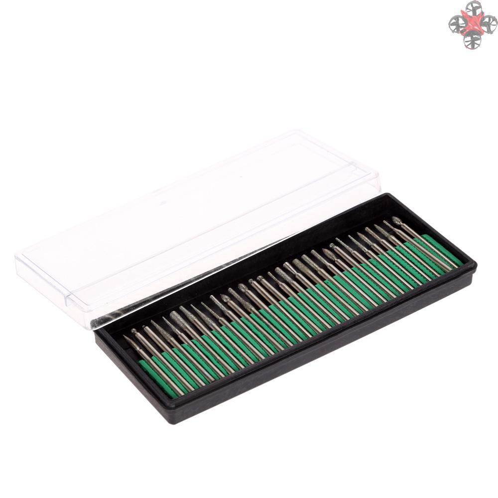 Bộ 30 Đầu Mài Mạ Điện 3mm Cho Máy Mài
