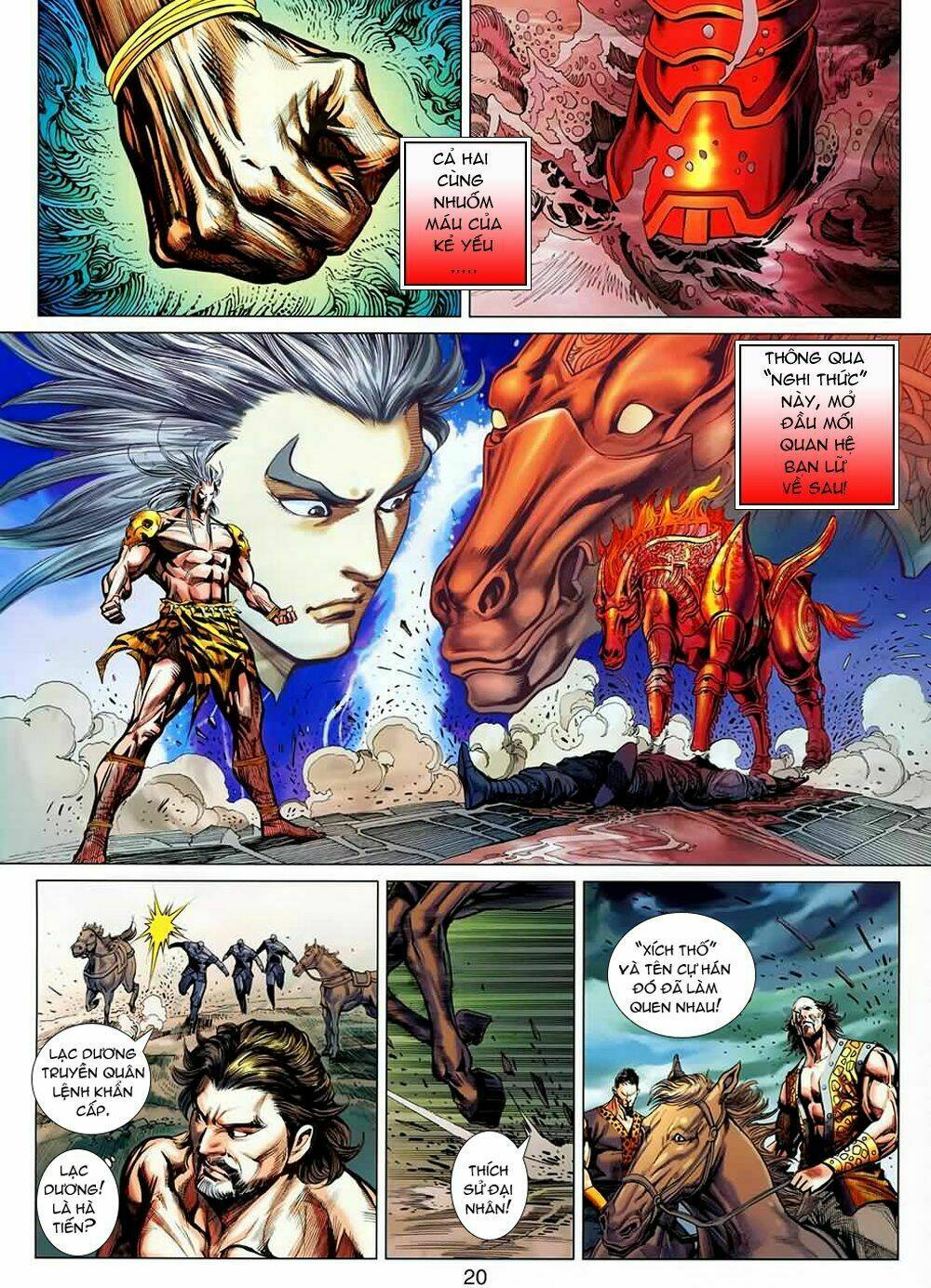 thiên tử truyền kỳ 7 - tam quốc kiêu hoàng chapter 16 19