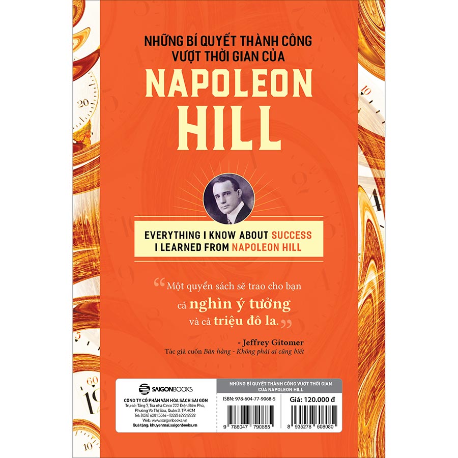 Những bí quyết thành công vượt thời gian của Napoleon Hill - Tái bản