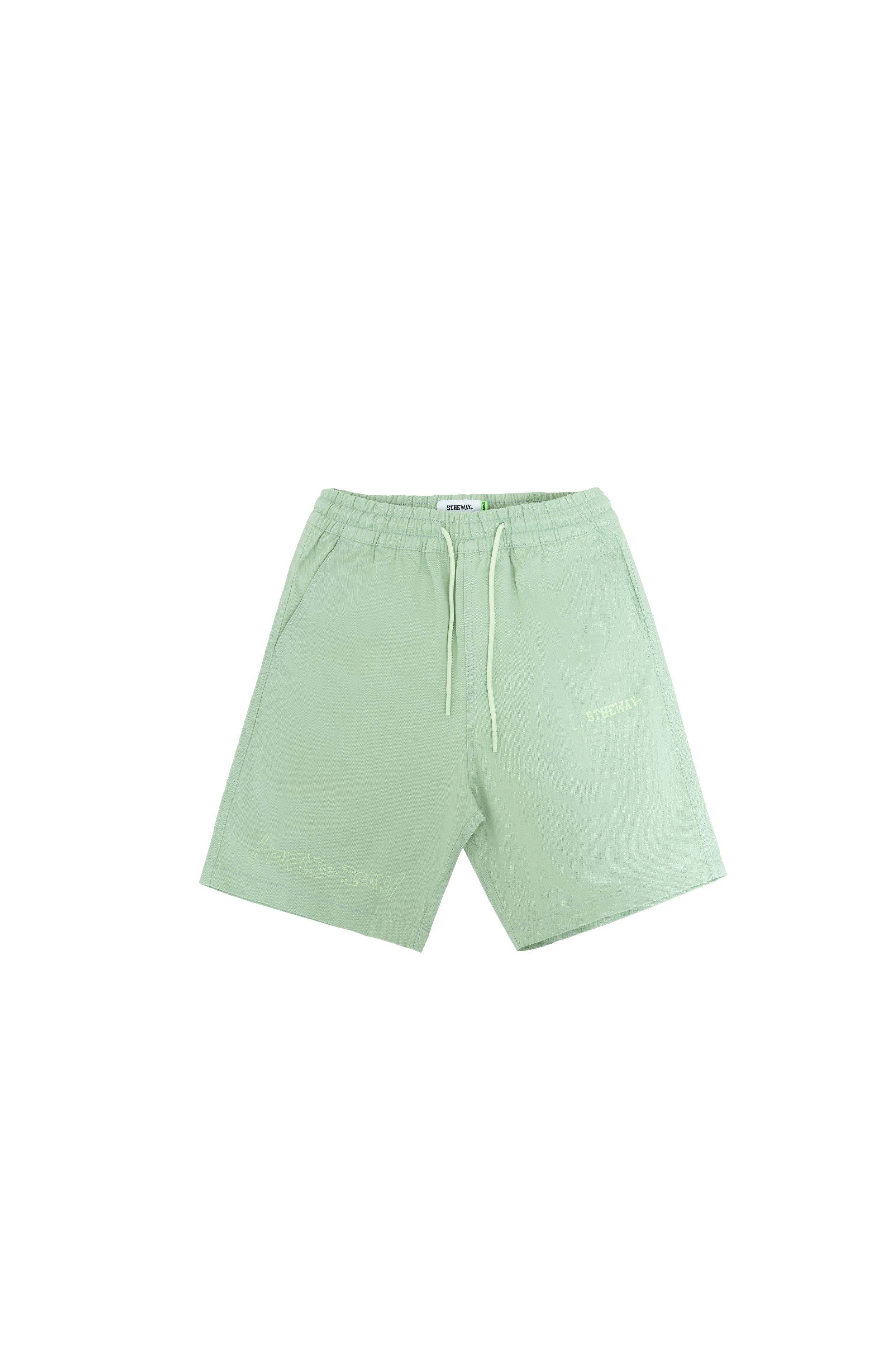 Quần Short Xanh Lá 5THEWAY aka /public icon/ SKATER SHORT KHAKI in LAURIEL GREEN