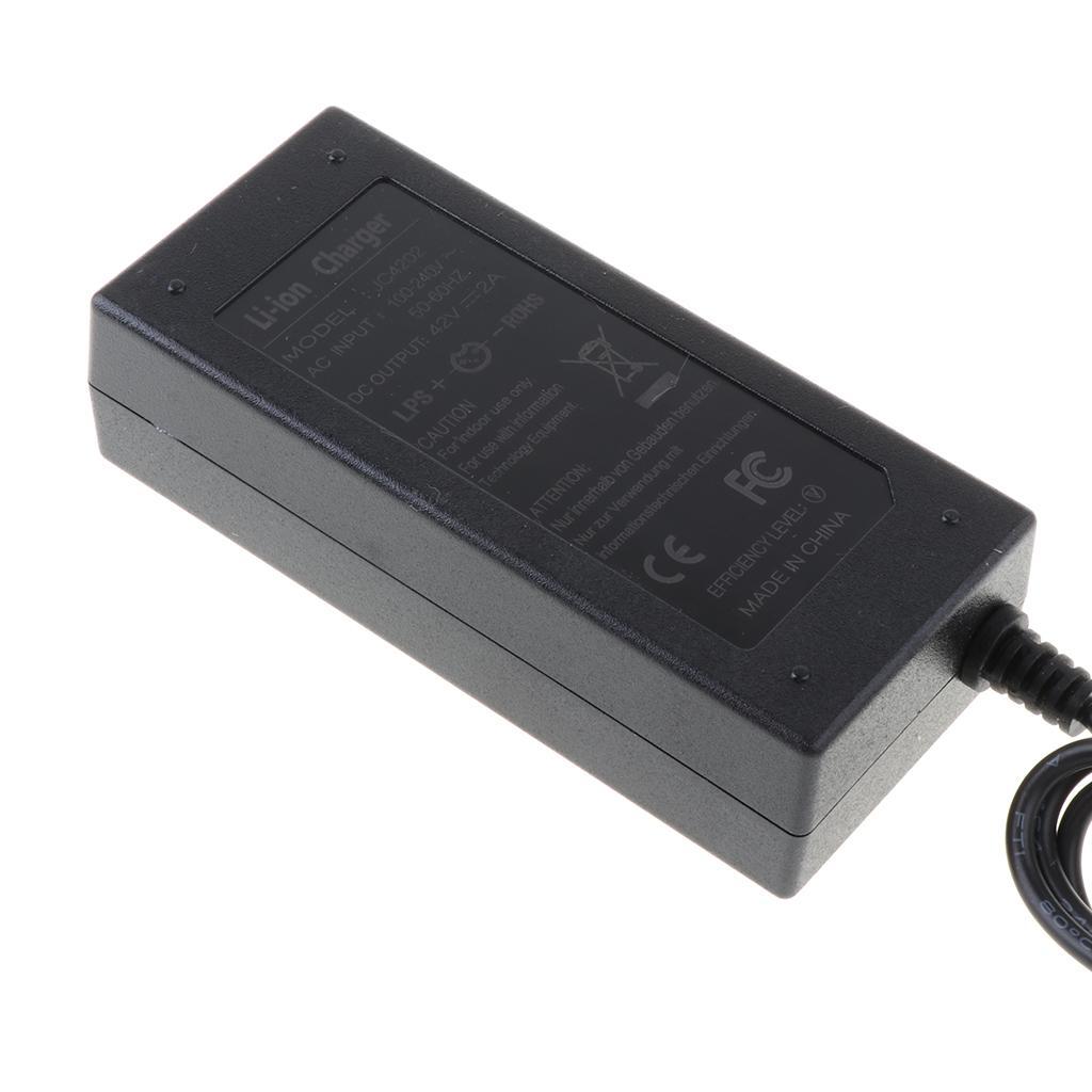 42V 2A Power Supply Connector Adapter Electric Scooter Charger