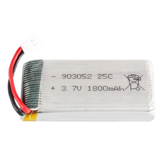 Pin Máy Bay Điều Khiển Dung Lượng Cao 3.7V 1800mAh 25C( Loại Nhỏ)