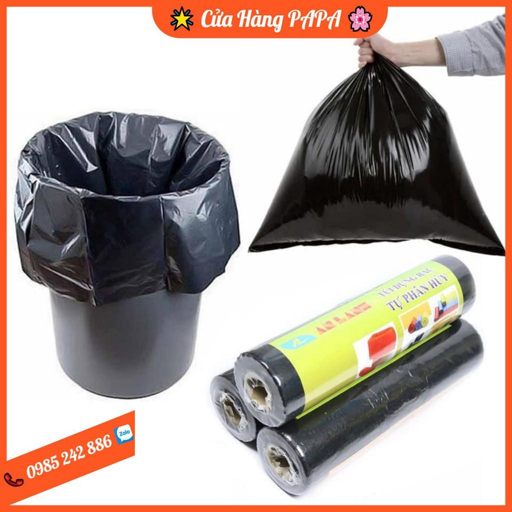 -- Túi Đựng Rác Tự Phân Hủy AN LÀNH 53 x 63 cm ( 1 CUỘN DÀI TO)