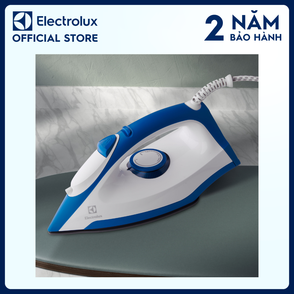 Bàn ủi Electrolux EasyLine EDI2004 - Mặt đế chống dính, là ủi dễ dàng và mượt mà, dễ dàng điều khiển, tiếp cận khu vực khó nhất