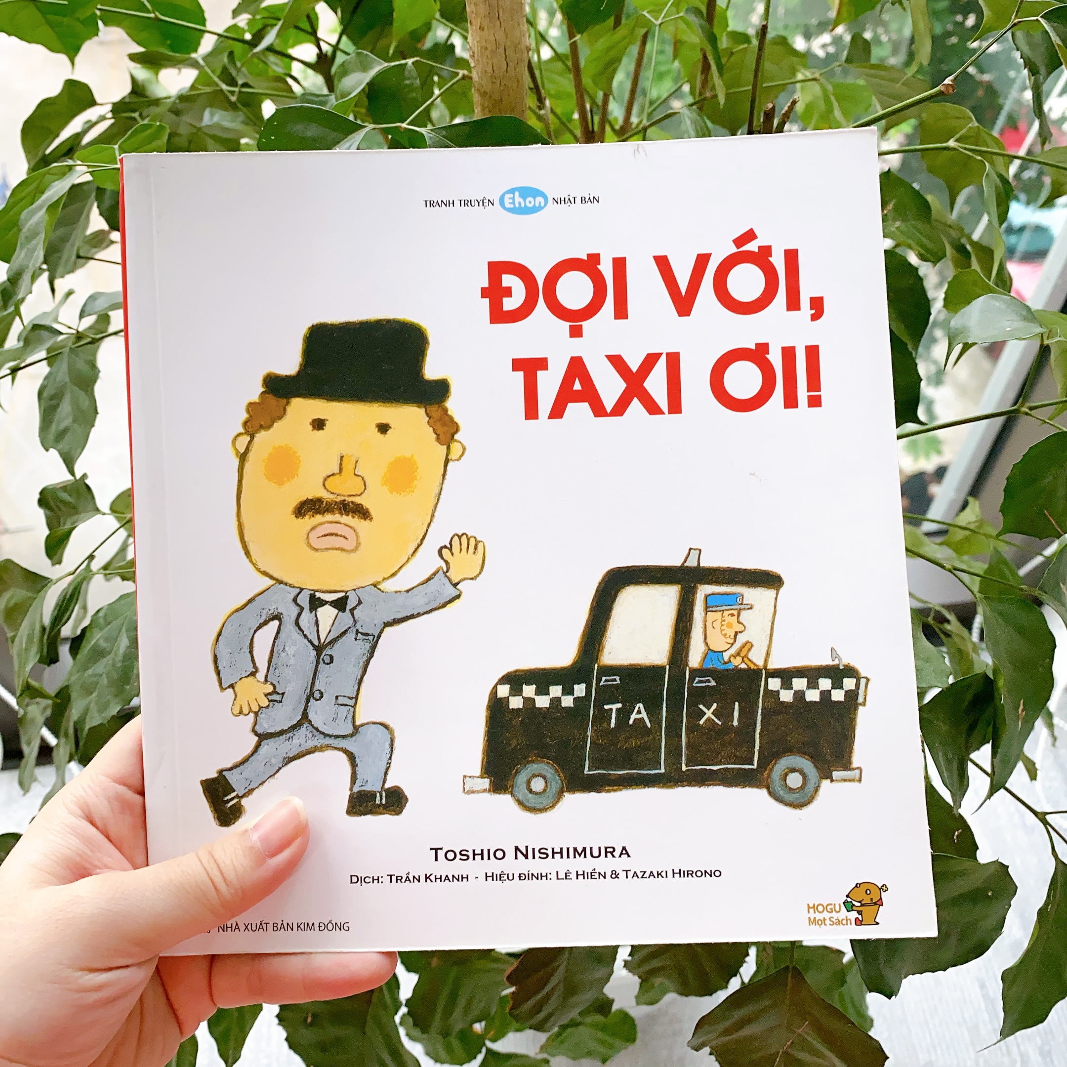 Ehon - Phát triển tư duy - Đợi với, Taxi ơi! - cho bé 3-6 tuổi