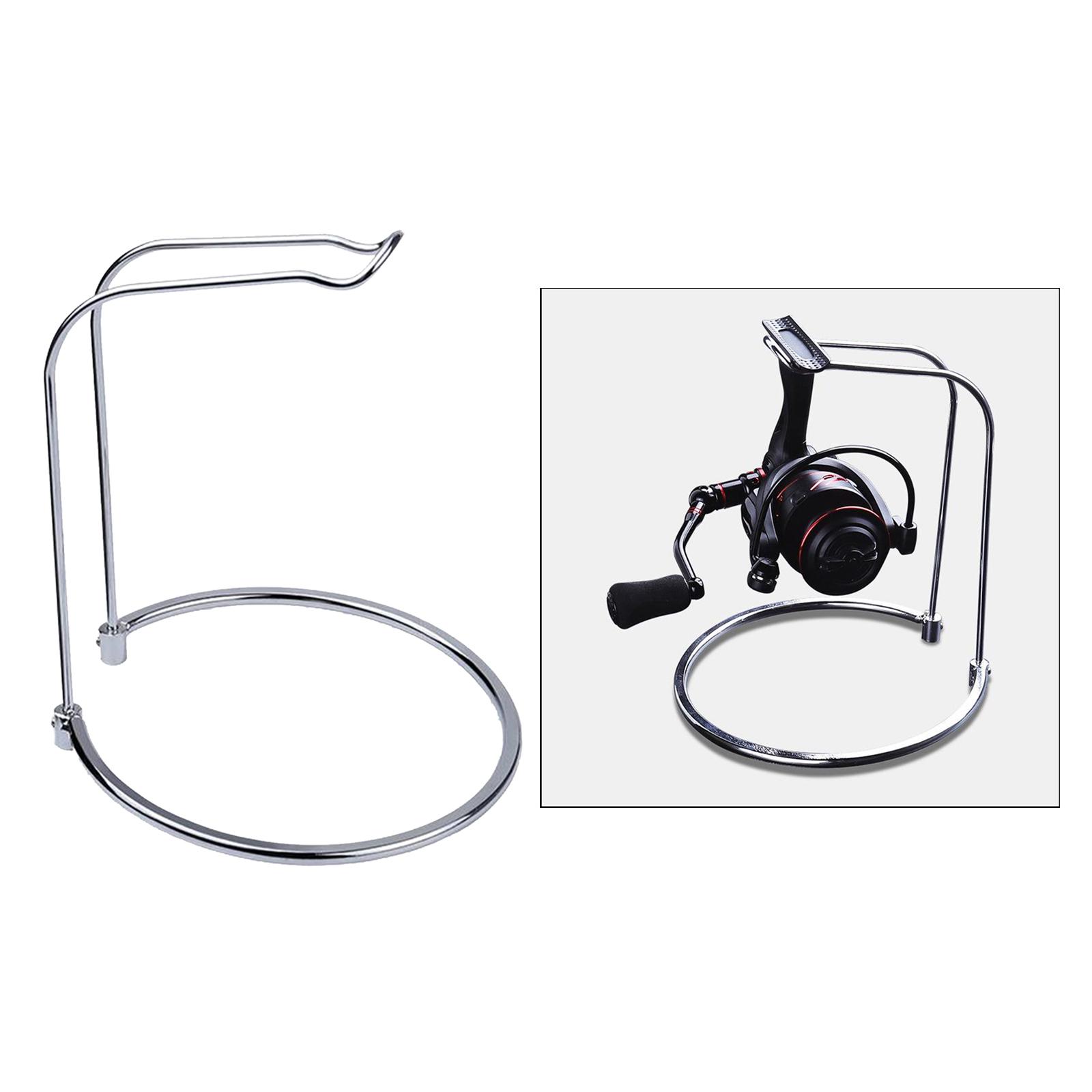 Sturdy Fishing Reel Display Stand Spinning Reel Gear Rack Stores Storage